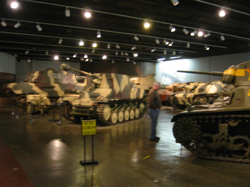 Tanques en el Museo George Patton