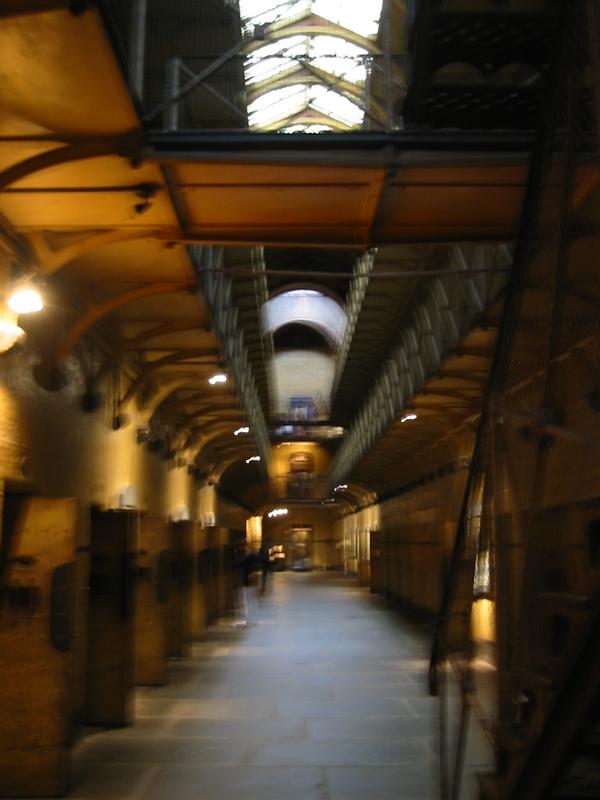 Galería principal de la Melbourne Prison