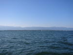 Vista del Lago Leman desde un barco