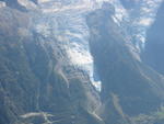 Glaciar del Mont Blanc visto desde otra montaña