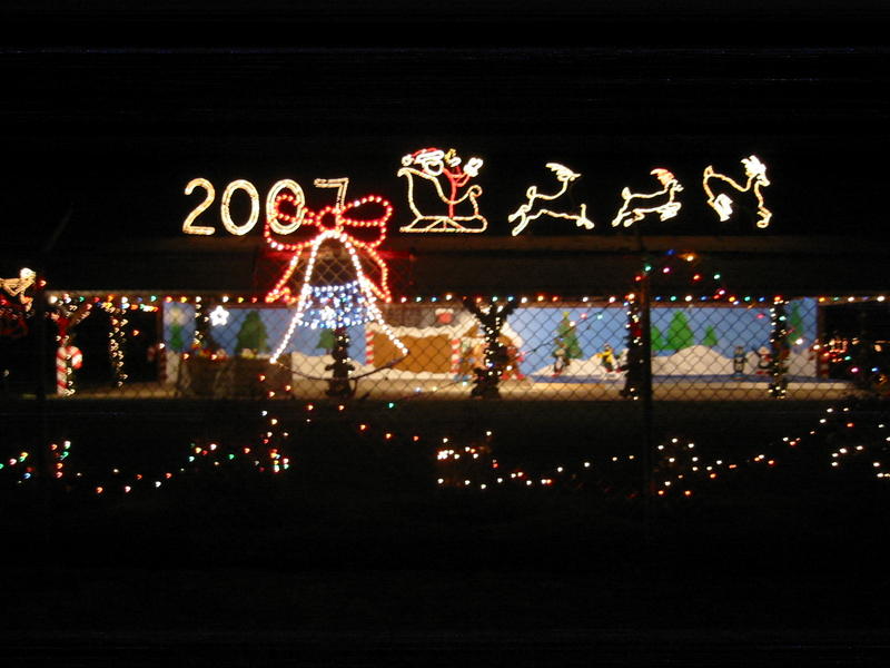 Decoraciones navideñas en Kewanee